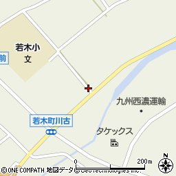 佐賀県武雄市若木町大字川古9271周辺の地図
