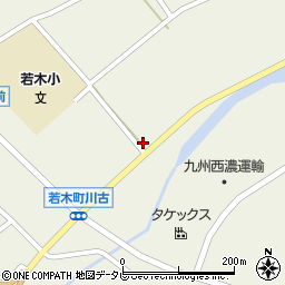 佐賀県武雄市若木町大字川古9301周辺の地図