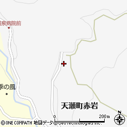 大分県日田市天瀬町赤岩367周辺の地図