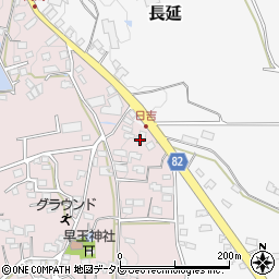 福岡県八女郡広川町日吉283周辺の地図