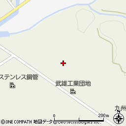 佐賀県武雄市若木町大字川古9857周辺の地図