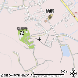 佐賀県多久市東多久町納所大畑3465周辺の地図