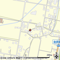 佐賀県伊万里市二里町中里甲金武周辺の地図