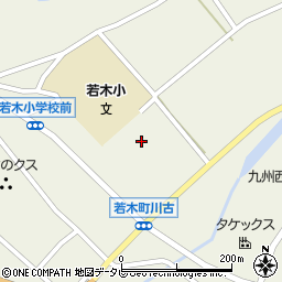 佐賀県武雄市若木町大字川古8032周辺の地図