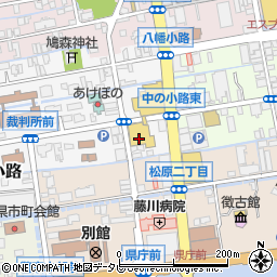 シャネルフレグランス＆ビューティ佐賀玉屋店周辺の地図