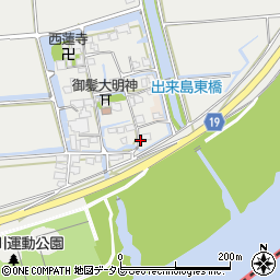 佐賀県神埼市千代田町迎島2092周辺の地図