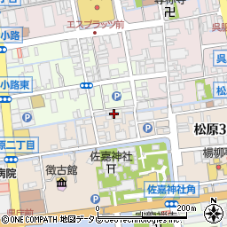 佐賀県佐賀市中央本町6周辺の地図