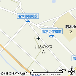 佐賀県武雄市若木町大字川古7824周辺の地図