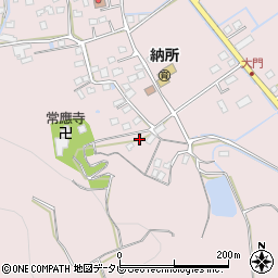 佐賀県多久市東多久町納所大畑3462周辺の地図