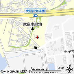 荒川化学工業株式会社　鶴崎工場周辺の地図