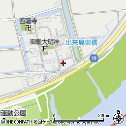 佐賀県神埼市千代田町迎島2093周辺の地図