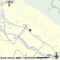 大分県玖珠郡九重町右田3470周辺の地図