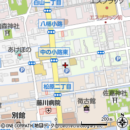 ＪＴＢ九州佐賀支店団体旅行専用周辺の地図