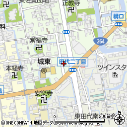 セブンイレブン佐賀東佐賀店周辺の地図