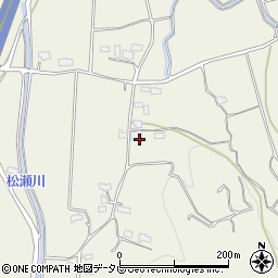 佐賀県多久市多久町岡周辺の地図