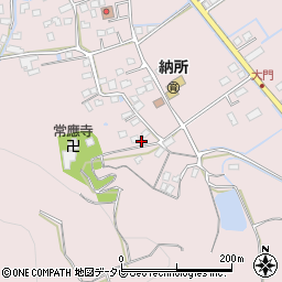 佐賀県多久市東多久町納所大畑3301周辺の地図