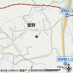 大分県玖珠郡九重町粟野1343-2周辺の地図