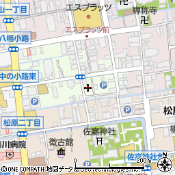 佐賀県佐賀市中央本町5周辺の地図