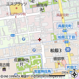 佐賀県佐賀市呉服元町1-8周辺の地図