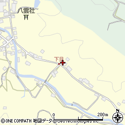 大分県玖珠郡九重町右田3471周辺の地図