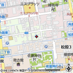 佐賀県佐賀市中央本町7周辺の地図