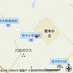 佐賀県武雄市若木町大字川古7995周辺の地図