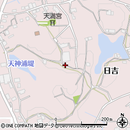 福岡県八女郡広川町日吉699-4周辺の地図