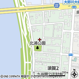 アディ須賀周辺の地図