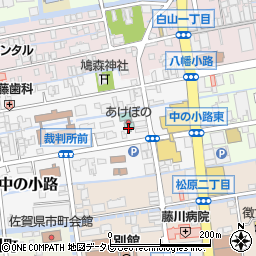 旅館あけぼの周辺の地図