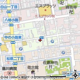 永松薬局周辺の地図