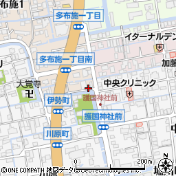 佐賀県佐賀市多布施1丁目1-2周辺の地図