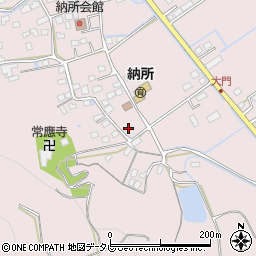 佐賀県多久市東多久町納所大畑3309周辺の地図