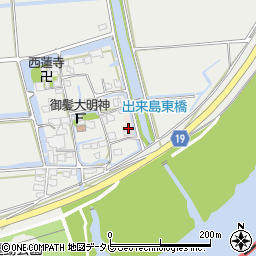 佐賀県神埼市出来島周辺の地図