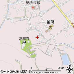 佐賀県多久市東多久町納所大畑3296周辺の地図