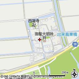 佐賀県神埼市千代田町迎島2052周辺の地図