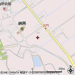 佐賀県多久市東多久町納所大畑6441周辺の地図