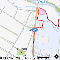 福岡県久留米市荒木町荒木3827-1周辺の地図