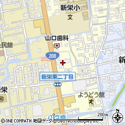 ディアマンション新栄周辺の地図