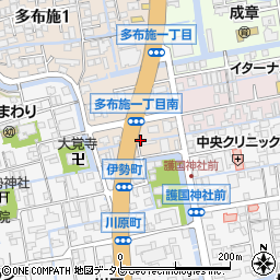 佐賀県佐賀市多布施1丁目1-11周辺の地図