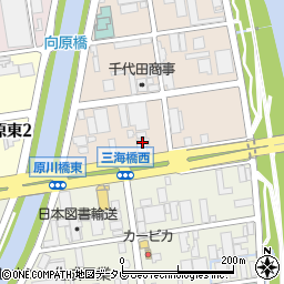 日本通運株式会社　大分支店大分物流事業所海外引越受付周辺の地図