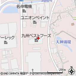福岡県八女郡広川町日吉523周辺の地図
