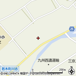 佐賀県武雄市若木町大字川古9234周辺の地図