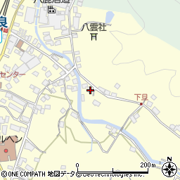 大分県玖珠郡九重町右田3346周辺の地図