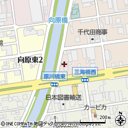 三愛ロジスティクス株式会社　大分営業所周辺の地図