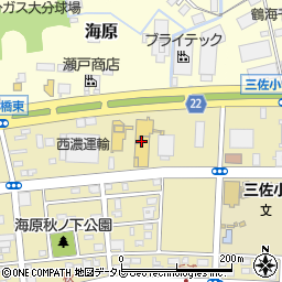 九州日野自動車大分支店周辺の地図