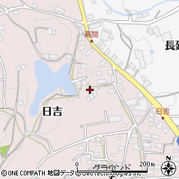 福岡県八女郡広川町日吉490周辺の地図