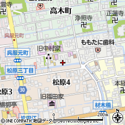 佐賀県佐賀市柳町周辺の地図