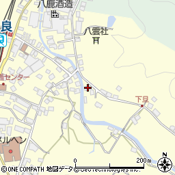 大分県玖珠郡九重町右田3357周辺の地図