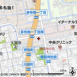 カットサロンときわ周辺の地図