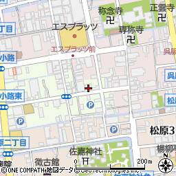 佐賀県佐賀市中央本町8周辺の地図